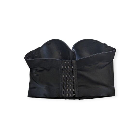 Womens Lizette Collections Black Lace Corset Top Shapewear Size 36/80 - Picture 2 of 7